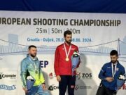 Ukraiński strzelec zdobywa srebro na mistrzostwach Europy w strzelectwie kulowym