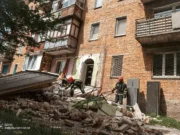 Wybuch mieszaniny gazowo-powietrznej w Chmielnickim: rannny mężczyzna