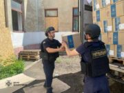 Pomoc humanitarna dla miejscowości na froncie w Donieckim obwodzie