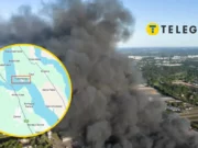 Pożar w wiosce Chebotarivka: ratownicy na miejscu