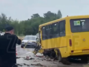 Tragedia na Ukrainie: zderzenie Subaru Forester i autobusu pasażerskiego